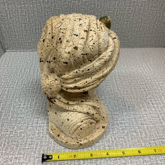 Vintage 1954 Universal Statuary Corp Bookend Man with Turban Chalk ware - Picture 10 of 13